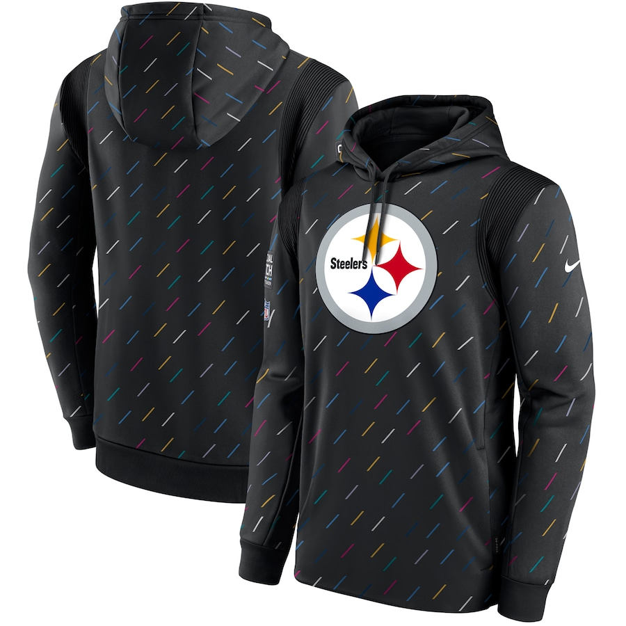Women NFL Pittsburgh Steelers 2025 Nike black hoodie